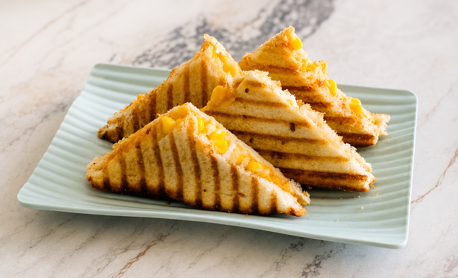 Grilled Sweet Corn Sandwich