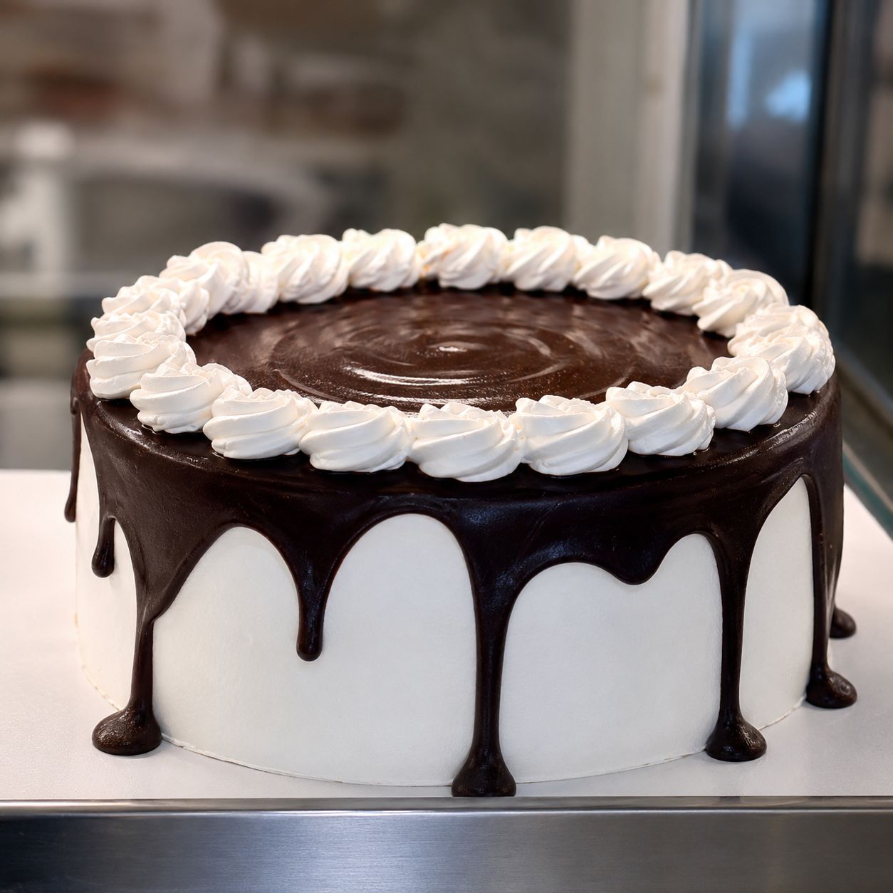 Vanilla Chocolate Cake