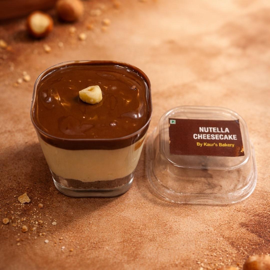 Nutella Cold Cheesecake Cup