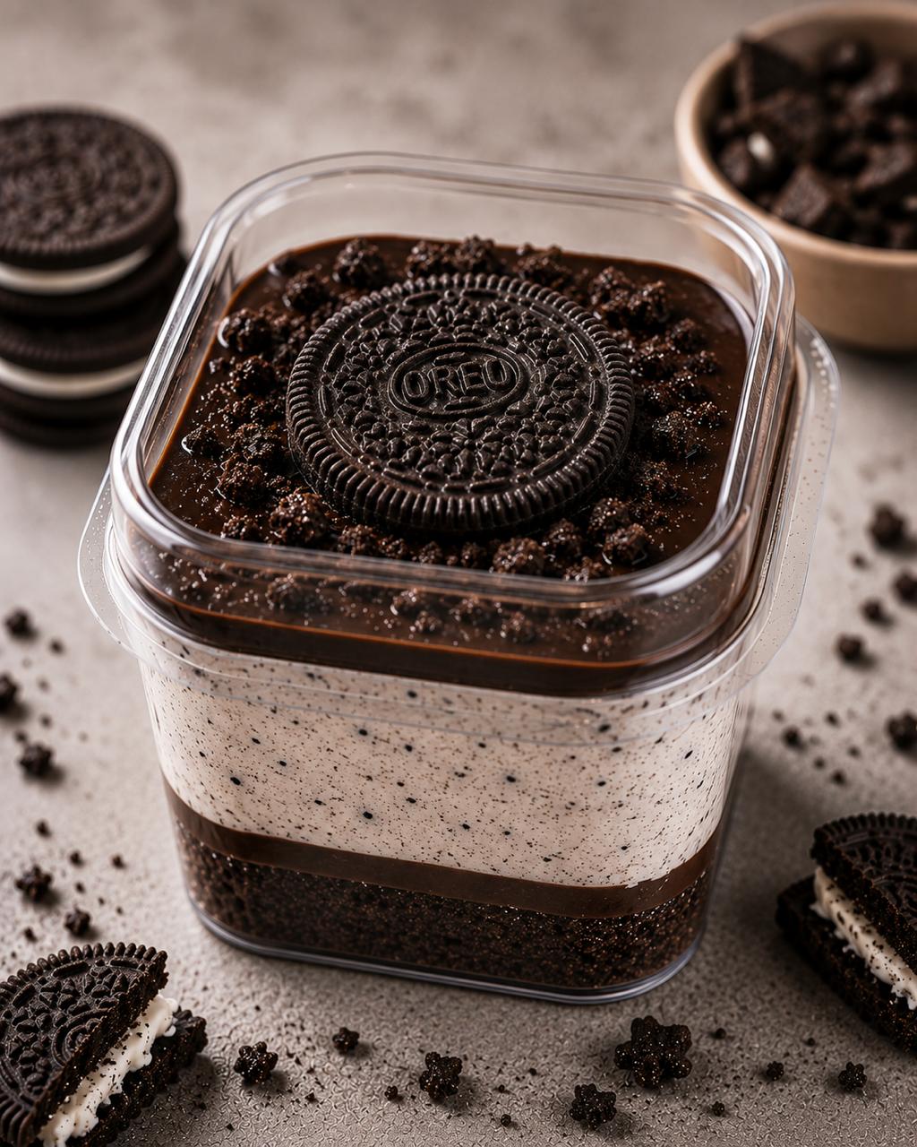 Oreo Mousse cake cup