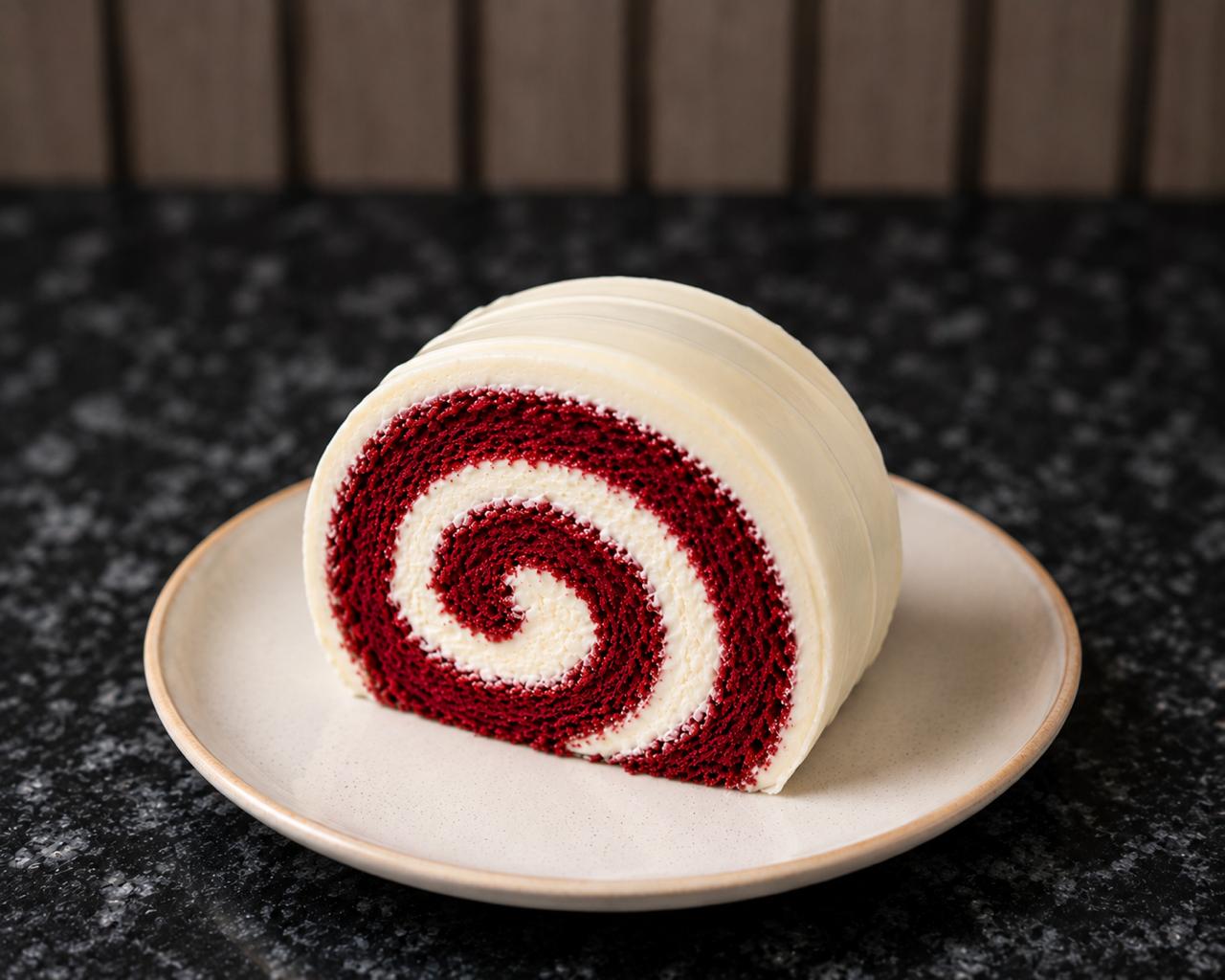 Red Velvet swiss Roll