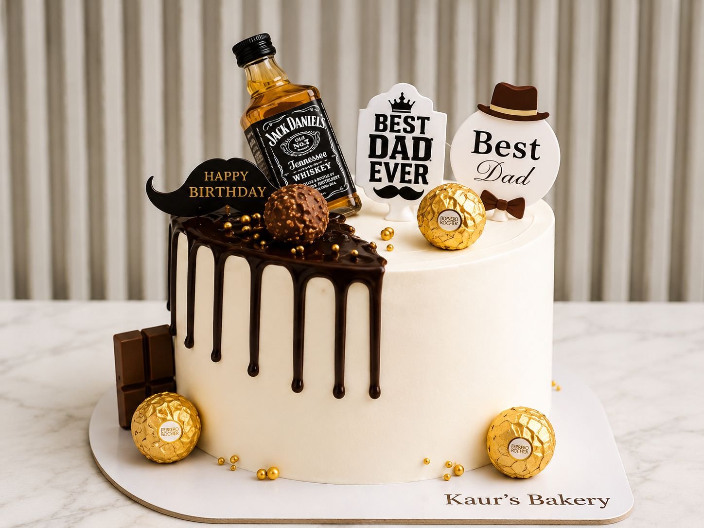 FATHER'S DAY SPECIAL BEER BOTTLE CAKE