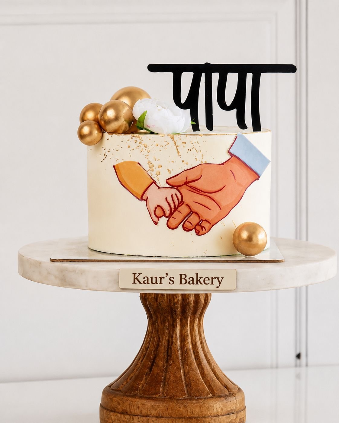 papa father's day special cake