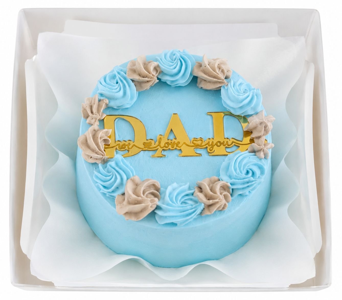 Pineapple bento cake for father's day