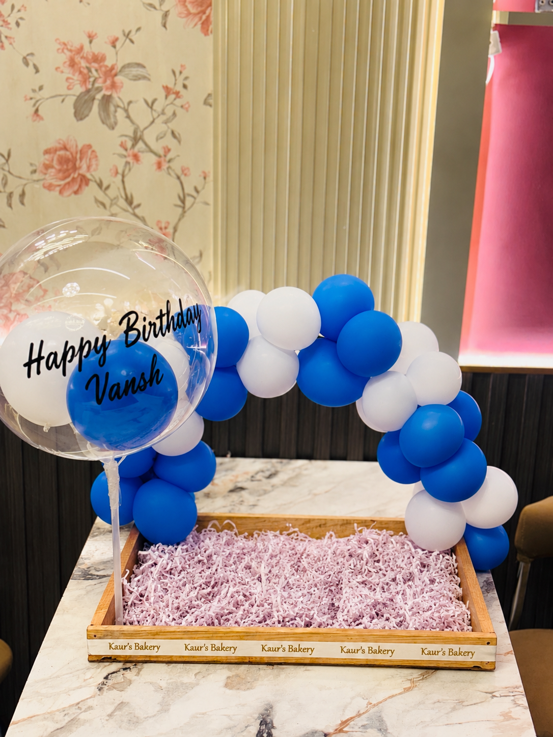 Ballon hamper